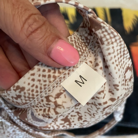 Brand New ZARA Animal Print Bikini Top and Cheeky Bottom. - Picture 6 of 13